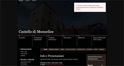 Desktop Screenshot of castellodimonselice.it